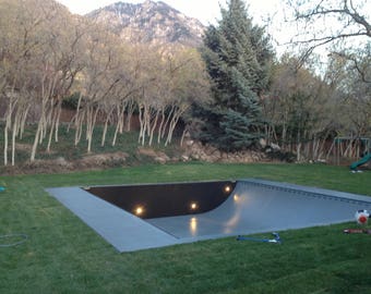 Skateboard, bmx, scooter, and inline skate backyard mini ramp. Best action sports ramps money can buy.