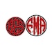 Embroidery Design, Circles, 10 sizes, Applique, Monogram Frame, no fonts included, machine embroidery