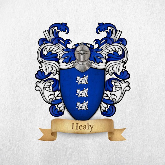 Healy Family Crest Print