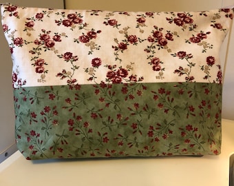 Zipper lined project bag shipping included