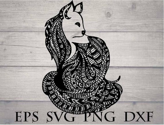Free Free 187 Cricut Cat Mandala Svg SVG PNG EPS DXF File