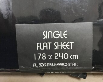Percale Single Flat Sheet