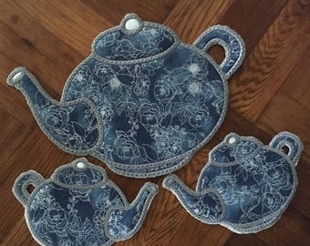 Coffee Mug Rug coffee coasters Mug Rugs Tea Pots Beer Coasters Beer Mugs