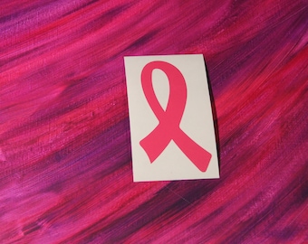 Awareness Ribbon (V4) Vinyl Decal
