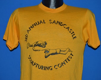 80s Golden Nugget Sandcastle Contest t-shirt Small