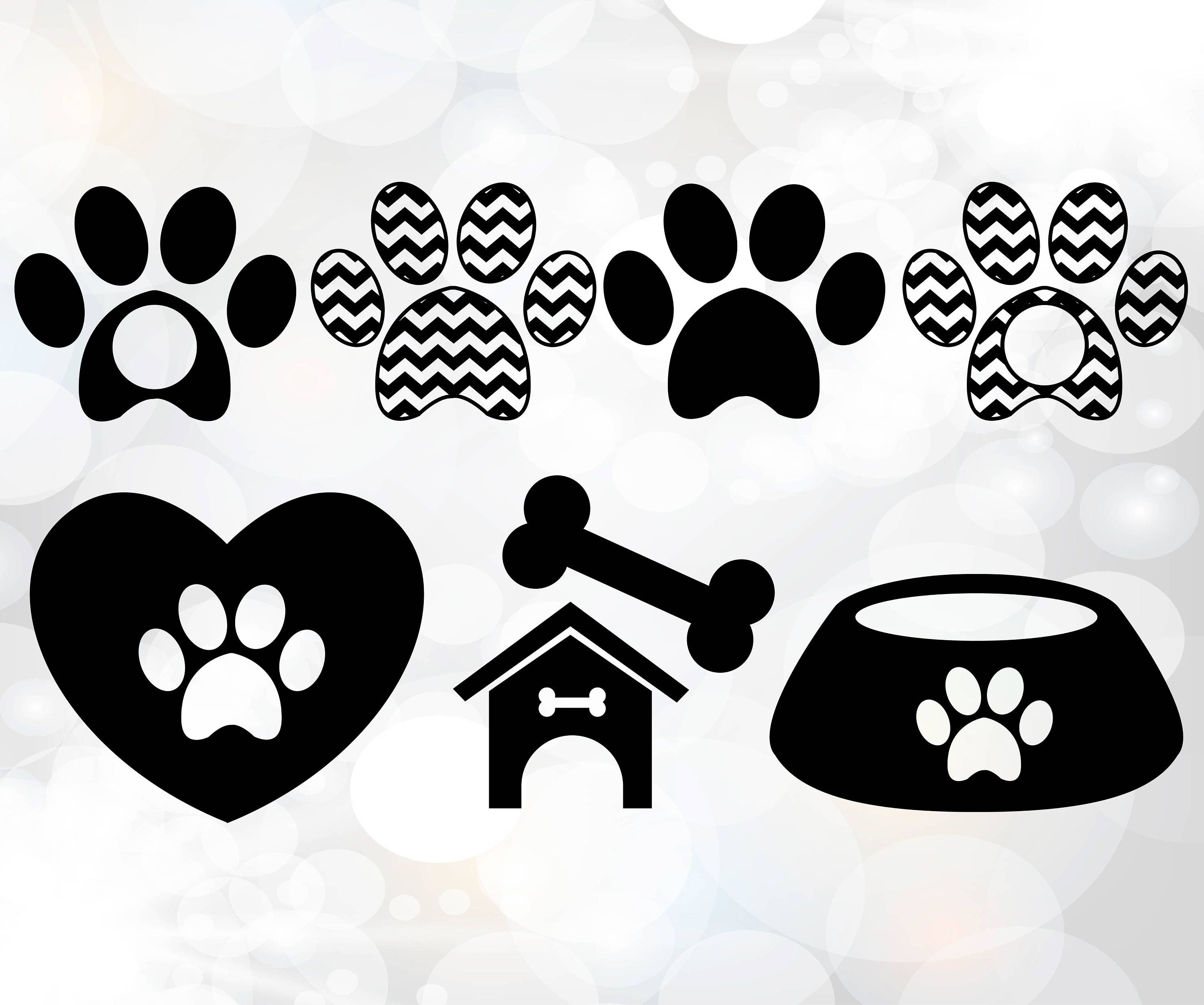 Free Free 166 Love Dog Paw Svg SVG PNG EPS DXF File