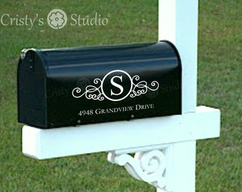 Mail Box Decal - Mailbox Decals for your home - Includes Two (2) Decals