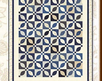 Blue Garden Quilt Pattern by Minick & Simpson