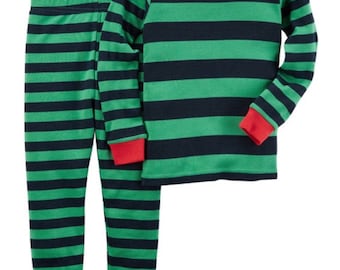 Boys Personalized Christmas pajamas