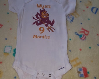 Arizona State Baby Etsy
