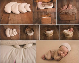 SAVE 30%! Contour Posing Beanz 4Pk! Photography. Baby Prop. Pillows. Studio Poser. Newborn Posing Props