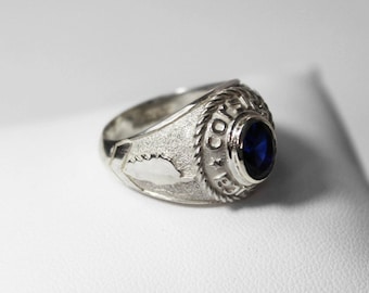 Signet Ring "CORSICA" Silver 925 rodhie