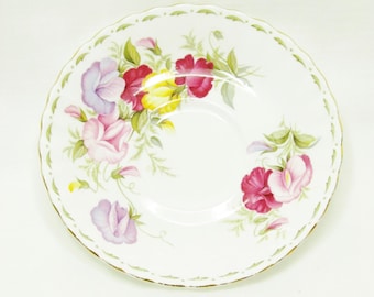 Sweet Pea - Royal Albert - Saucer - Flower of the month - April - 13.8 cm