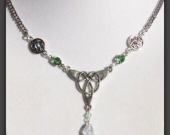 Celtic Necklace - Outlander - Scottish Jewelry, Celtic Jewelry, Outlander Necklace, Scottish Necklace, Celtic Knot, Irish Jewelry, Victorian