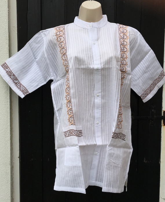 muslin white shirt