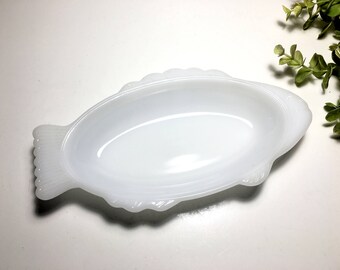 Vintage Glasbake Fish Dish