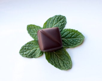 Andrew's Mints Ganache Truffles - Dark Chocolate Covered