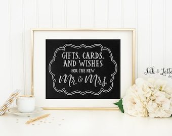 Wedding Cards Sign Free Standing Cards Sign Rustic Wedding