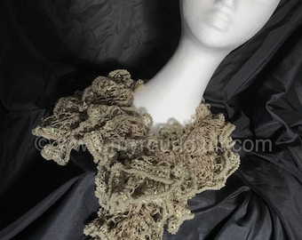 Sophisticated Ruffly, Sparkly Scarf