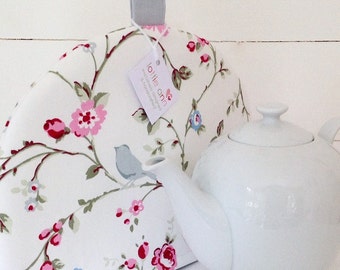 Tea Cosy, Bird Trail Tea Cosy, Pretty Tea Cosy, Floral Tea Cosy, Kitchen Accessory, Tea Time!