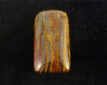 Marra mamba (tiger's eye) jasper cabochon