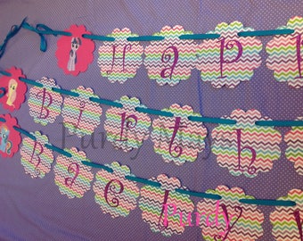My Little Pony Banner, My Little Pony Happy Birthday Banner, My Little Pony Name Banner, My Little Pony Personalized Banner, My Little Pony