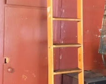 Cotterman Co. Solid Oak Library Rolling Ladder