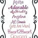 Pretty Font Series 120 - Instant download
