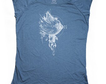 Ninus - Mola, Hand-printed Bamboo Women's T-Shirt