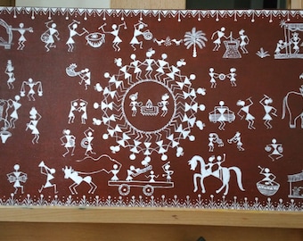 Warli art | Etsy