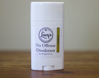 Natural Deodorant - Patchouli - No Offense Deodorant by Mum Mum's Crafts - Classic Hippie Scent