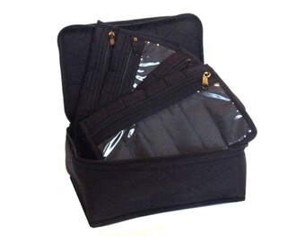 Yazzii 4-Pocket Organizer - BLACK