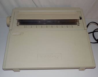 Vintage Brother Electronic Typewriter Model AX-450 Electric Typewriter