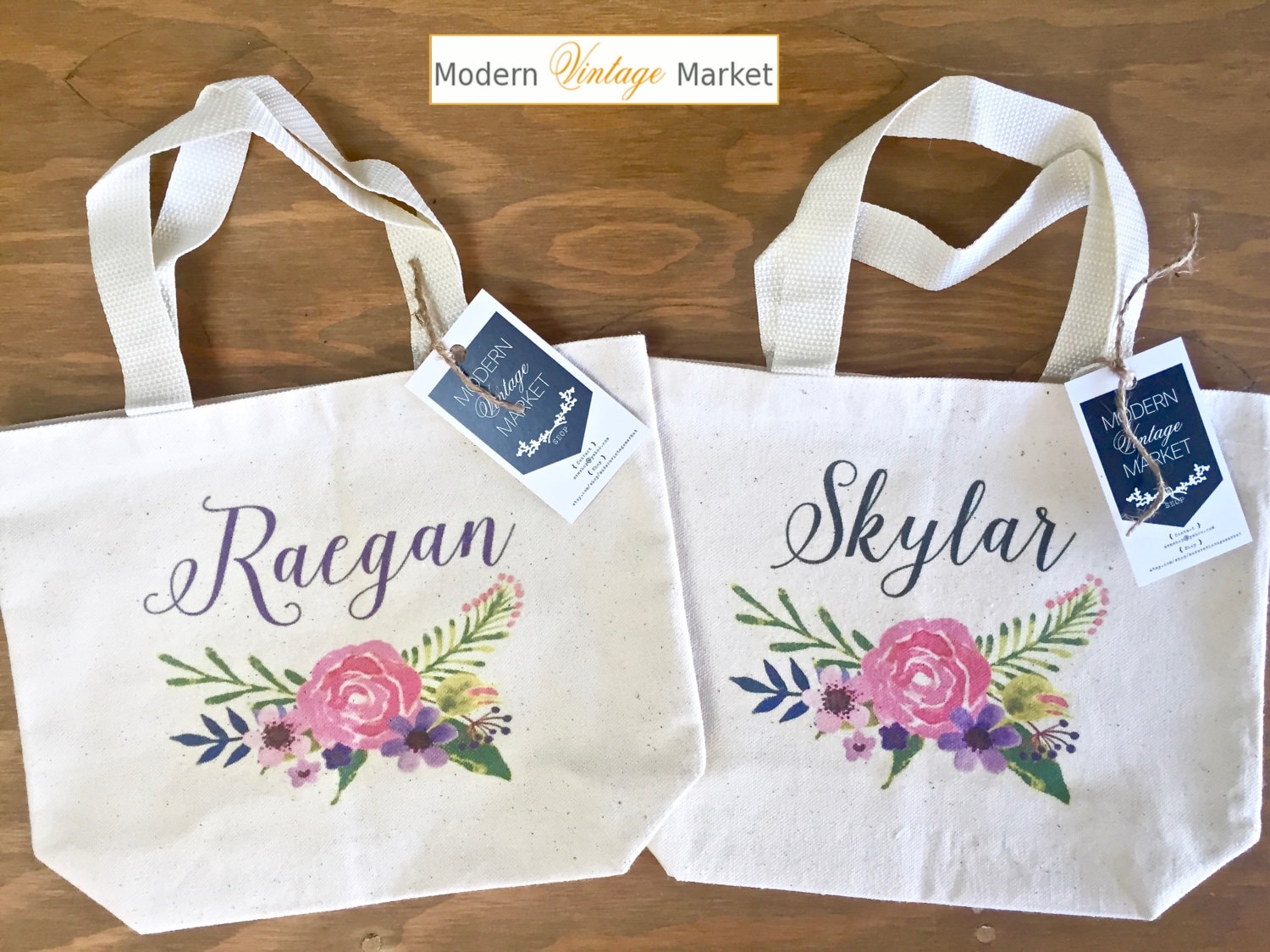 Tote Bag1Flower Girl bagsTote BagsGift BagWedding