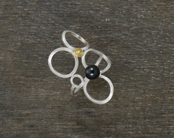 Lotus Large Statement Ring - Light