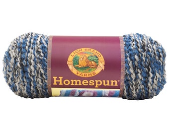 Lion Brand - Homespun Yarn – Blue Moon
