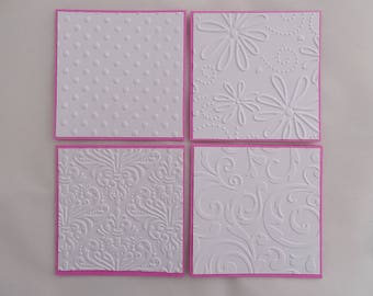 Mini note cards, Mini cards, Note card set, Note cards, Mini card set, Embossed cards, Variety card pack, Mini notecards, Thank you cards