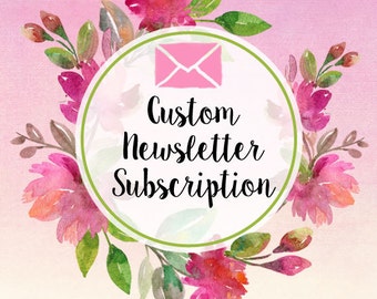 Custom Designed Newsletter Subscription on Wordpress ( Mailchimp, Aweber, iContact etc ) - Newsletter form - Opt in Form