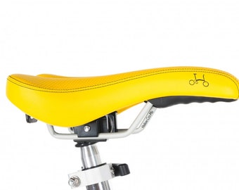 New Saddle For Brompton in Sunflower Yellow SALE