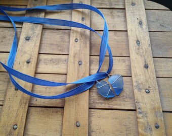 Tumbled Glass Friendship Necklaces