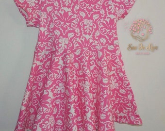 Gloria circle skirt dress