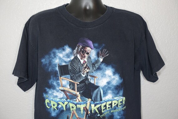 1996 RARE Tales From The Crypt - Crypt Keeper - Halloween Horror Nights VI - Universal Studios Florida TV Show Vintage T-Shirt
