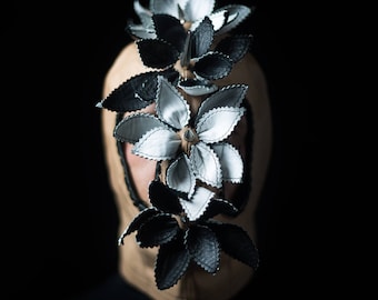 Leathermask - Flowered Gas mask