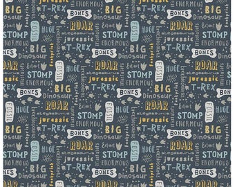 Fossil Words by Deena Rutter for Riley Blake - 1/2 yard
