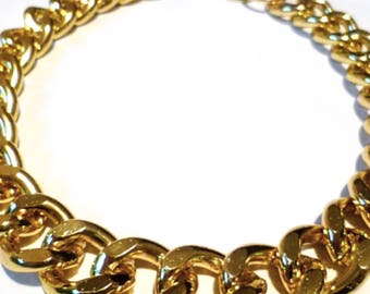 Ultra bold: Chunky Gold Necklace, Chunky jewelry, Long Chunky Necklaces, Chunky Necklaces for Women, Chunky chain necklace, Chunky link