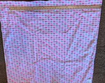 Pink and Gray Elephants Blanket, Minky, Flannel Baby/Child