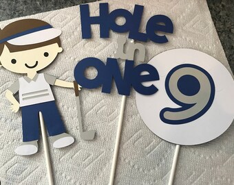 Three Piece Golf Centerpiece