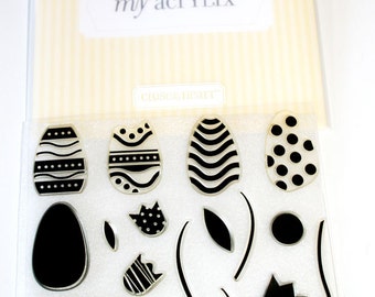 Happy Easter Clear Mount Rubber Stamp Set from Close to My Heart