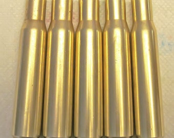 Authentic 50 Caliber BMG Brass Empty Shell Casings for Craft or Art Creation - Choice of 10 or 20 Piece Sets - 7.45 Flat Rate Shipping