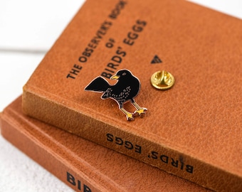 Blackbird Luxury Hard Enamel Pin